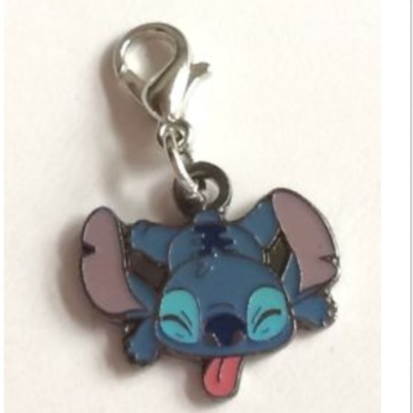 Disney Jewelry - Lilo Stitch Alien Charm Disney Purse  Zipper Pull Vintage Aulani Hawaii Ohana